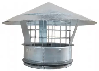 Sanutal air Ventilatiekap rond luchtkanaal Sanutal air 250 kanaaleind verticaal uitblazend 99.DK250