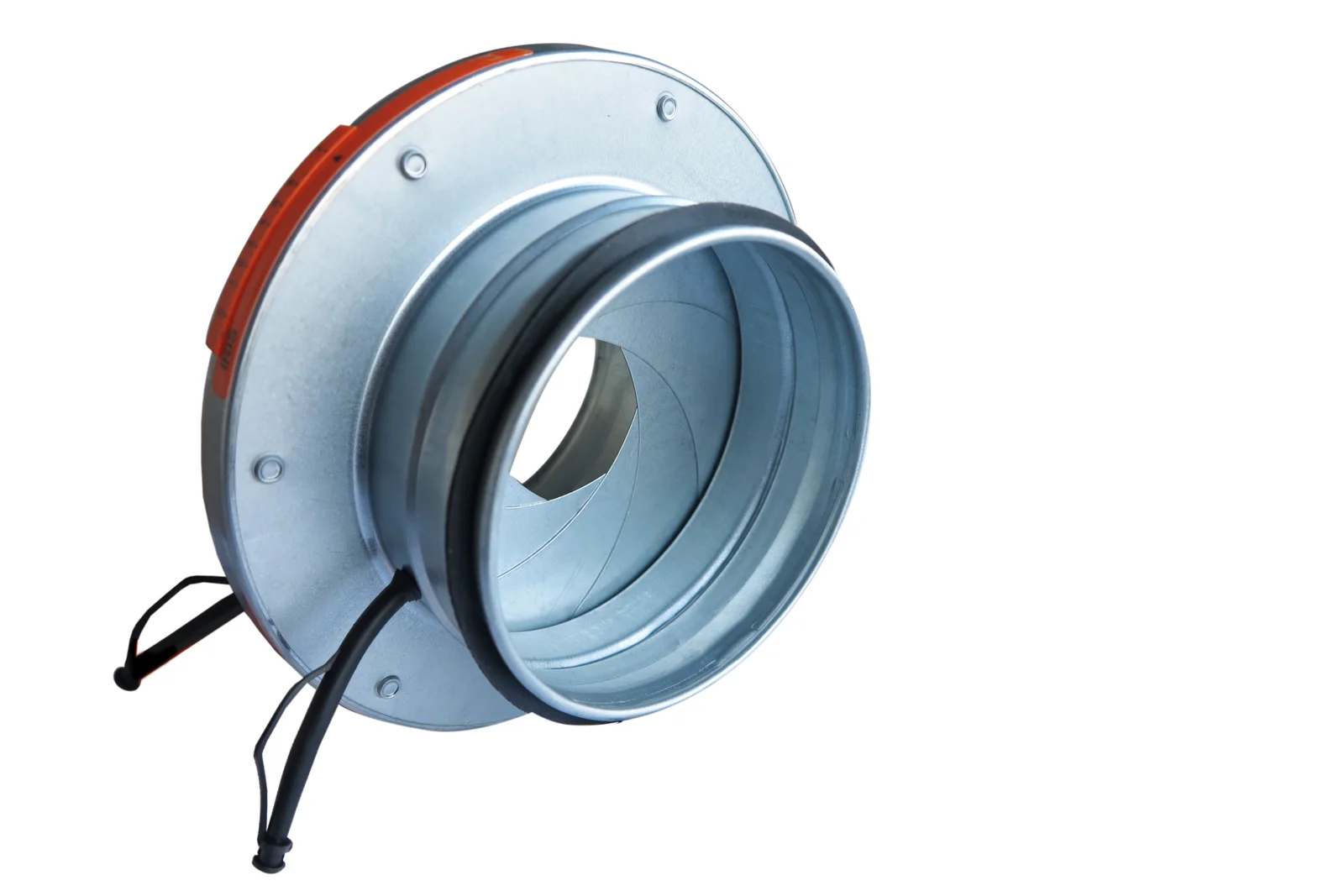Sanutal air Regelklep rond luchtkanaal Sanutal air 250mm galva (sendzimir verzinkt) staal 99.IRIS250