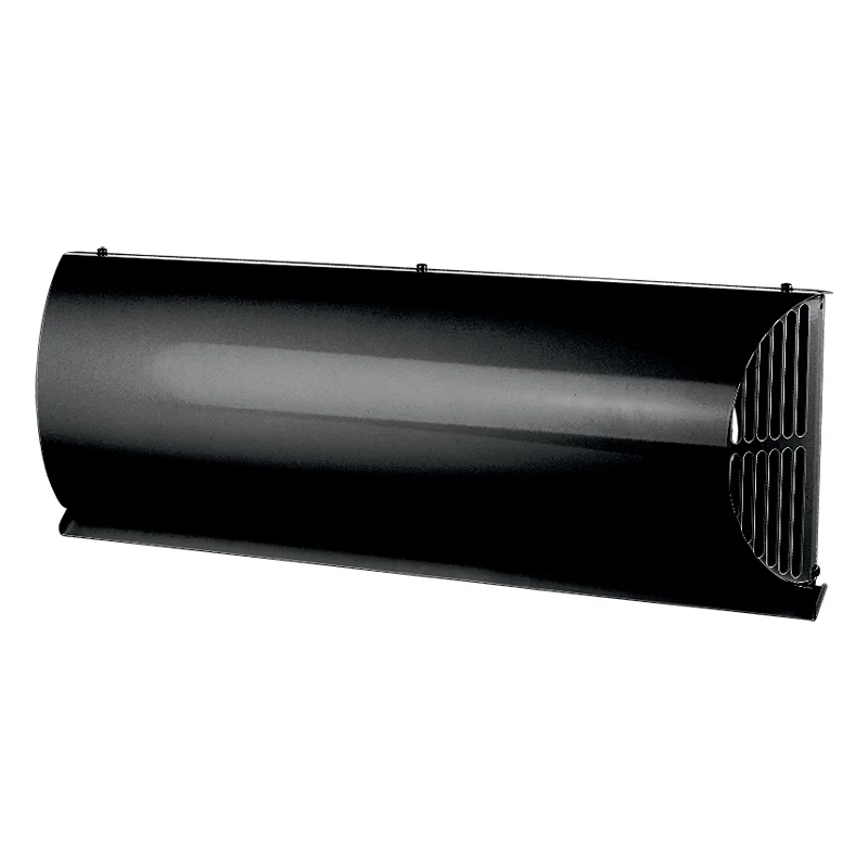 Sanutal air Buitenluchtrooster Sanutal air Micra rechthoekig Ø110mm aluminium zwart 99.MICRABRBLACK