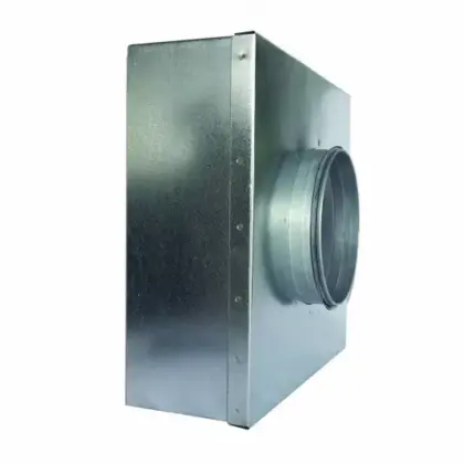 Sanutal air Verdeelbox ventilatie Sanutal air staal 1x160mm 99.PLBR500.500