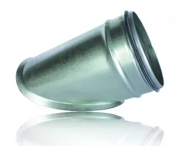 Sanutal air Zadelstuk rond luchtkanaal Sanutal air galva (sendzimir verzinkt) staal Ø150mm 45° Ø100mm 99.RAD45.150.100
