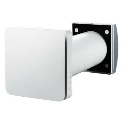 Sanutal air Twin Fresh WIFI met zwart binnenrooster sanutal decentrale ventilatie 99.TWFRESHBLACK