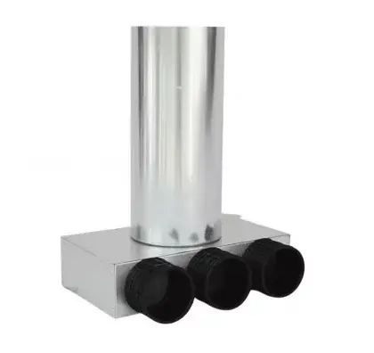 Sanutal air Ventielcollector Sanutal air 99.CSK 3xØ63mm rond 63 99.VCSK3X63.125