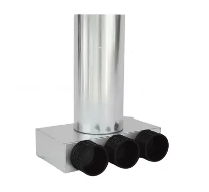 Sanutal air Ventielcollector Sanutal air 99.CSK 3xØ63mm rond 63 99.VCSK3X63.125