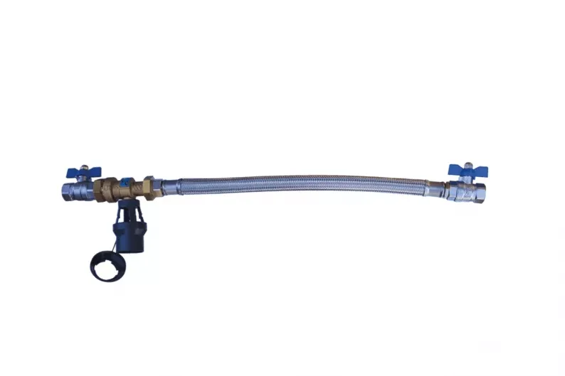 Sanutal Vulset 3/4 FF CA beveiliging l:500 mm bolkr., flex in INOX 09.1.346CA-I