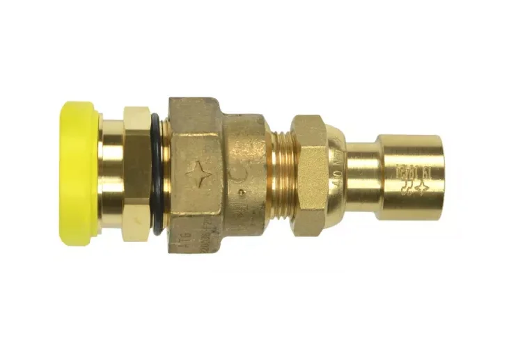 Sanutal PLT-overgangskoppeling messing DN32 x 1" koperen buis gas Sanutal Flexikit PLT CLAP 15.7003222