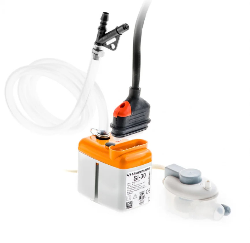 Sauermann Condenspomp Sauermann mini pomp Qmax=0.02m3/h 10m airco SI-30 SAU-1030-000
