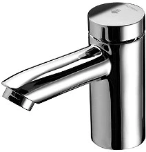 Schell Petit zelfsluitende wastafelkraan 1/2 - chroom - regelbare looptijd 021220699