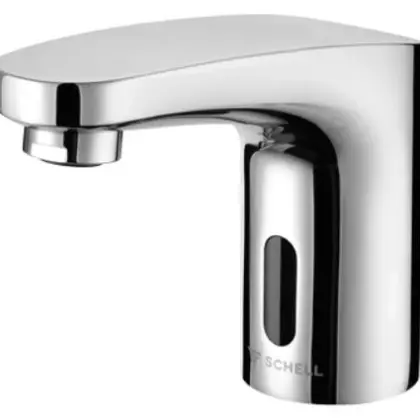 Schell Modus Trend E HD-K electronische wastafelkraan - koudwater - netvoeding - chroom 021690699