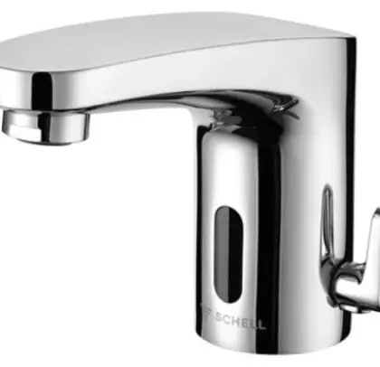 Schell Modus Trend E HD-M electronische wastafelkraan - mengwater - netvoeding - chroom 021710699