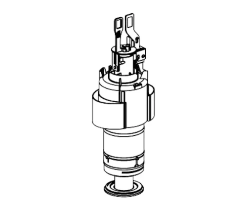 Schell 030830099 Schell WSS klok mechanisme voor inbouw spoelreservoir Montus C120