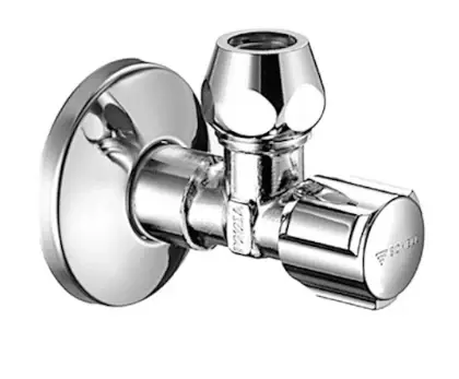 Schell Comfort haakse hoekstopkraan 1/2 x 12 mm - chroom - met ASAG dichting - met rozet 049150699