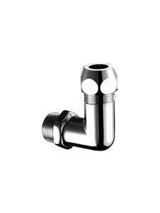 Schell 064150699 HAAKSE KOPPELING SCHELL 3/8 M X 10 MM chroom