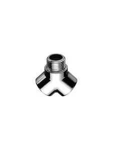 Schell chroom Y-stuk MFF 1/2 x 1/2 x 1/2 - chroom 444020699