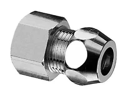 Schell Knelovergangsstuk messing 10mm x 1/2" F (drink)water Schell 064120699