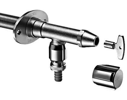Schell SCHELL 039980399 VORSTVRIJE GEVELKRAAN POLAR 1/2 CHR 039980399