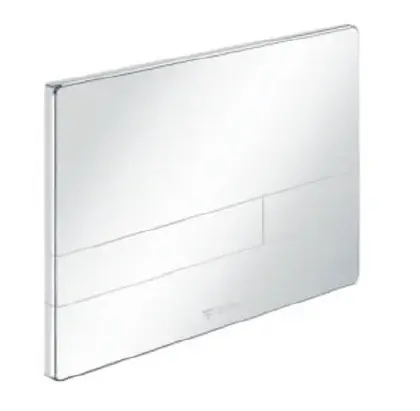 Schell SCHELL 032851599 wc bedieningsplaat Linear tweevolumespoeling alpinewit SCHELL 032851599
