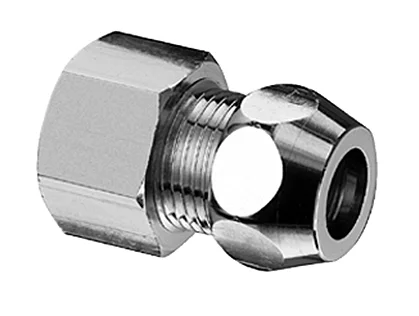 Schell Knelovergangsstuk messing 10mm x 3/8" F (drink)water Schell 064080699