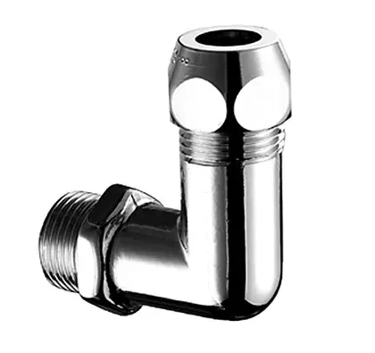 Schell Knelovergangsknie messing 10mm x 1/2" M (drink)water Schell 064190699