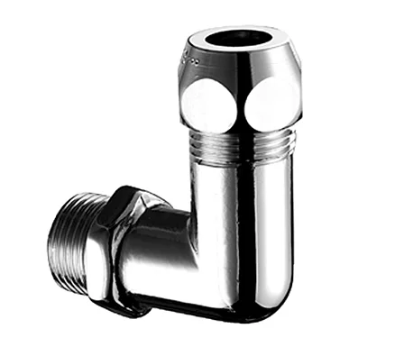 Schell Knelovergangsknie messing 10mm x 1/2" M (drink)water Schell 064190699