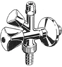 Schlosser 0017201550001 Schlosser 1720 combi hoekstopkraan 1/2 x 3/4 x 10 mm - chroom - met terugslagklep en aansluiting (vaat)wasmachine