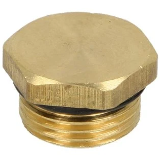 Schlosser 0018360800001 Schlosser 1836 messing stop 1/4 M voor afsluitkraan
