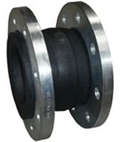Sferaco Rubber expansie stuk met flens EPDM L130 DN80 fig 1505 sferaco 1505080