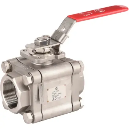 Sferaco Kogelkraan 3-delig met volle doorlaat DN 5/4" FF PN100 Sferaco 703 703307