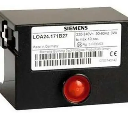 Siemens WSS LOA24 branderrelais 122442