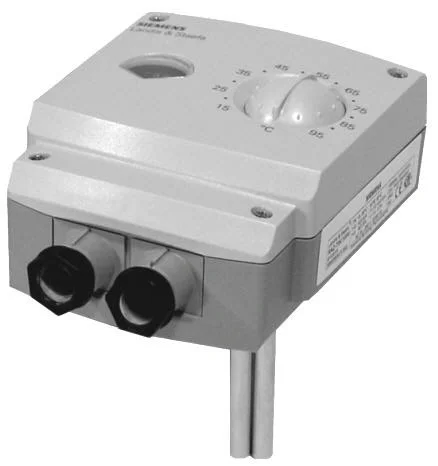 Siemens Dubbelregelthermostaat uitw.15-95grC inw. 15..95grC (1/2 100mm) Siemens S55700-P140