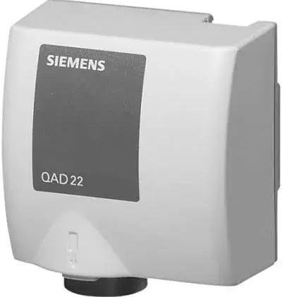 Siemens Ruimtetemperatuuropnemer Siemens temperatuurmeting passief 30-130°C QAD22 BPZ:QAD22