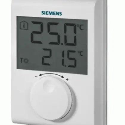 Siemens Ruimtethermostaat Siemens batterij klasse IV RDH100 S55770-T377