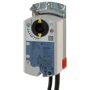 Siemens Luchtklepaandrijving, Ac/Dc 24 V, 2-Punts/3-Punts 10 Nm, 150 S, 2 Hulpcontacten Siemens BPZ:GLB146.1E