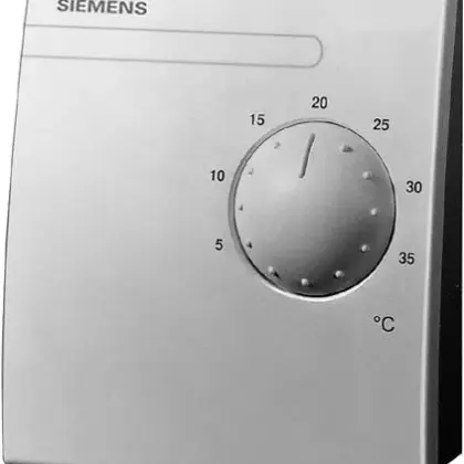 Siemens Ruimtetemperatuuropnemer Siemens QAA geschikt voor lucht temperatuurmeting passief 0-50°C 27 BPZ:QAA27