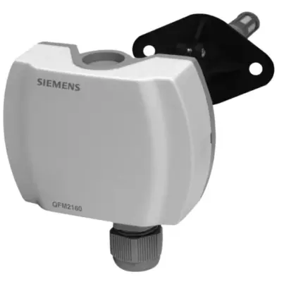 Siemens Ruimtetemperatuuropnemer Siemens QFM2120 geschikt voor lucht temperatuurmeting passief 0-100°C BPZ:QFM2120