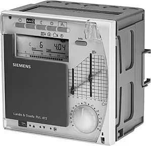 Siemens Ruimteklokthermostaat Siemens klasse II RVL479 BPZ:RVL479