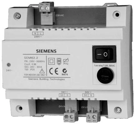 Siemens 1-fase stuurtransformator Siemens 30W SEM62.1 BPZ:SEM62.1
