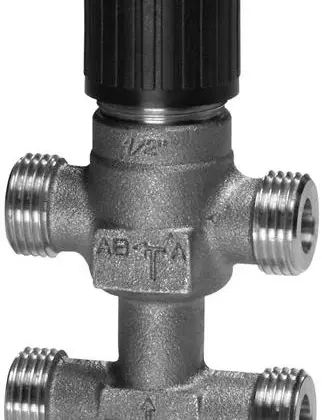 Siemens Driewegmengkraan Siemens VPM45 1/2" kvs:0.63 brons buitendraad BPZ:VMP45.10-0.63