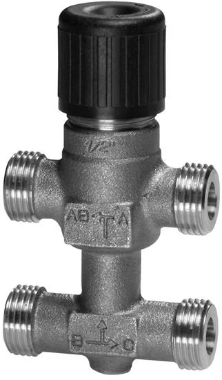 Siemens Driewegmengkraan Siemens VPM45 1/2" kvs:1.6 brons buitendraad BPZ:VMP45.10-1.6