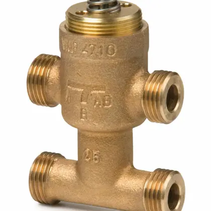 Siemens Driewegmengkraan Siemens 1/2" PN16 kvs:1 brons buitendraad BPZ:VMP47.10-1