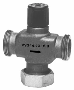 Siemens Tweewegkraan Siemens VVG 1/2" PN16 gietijzer 44.15-1 BPZ:VVG44.15-1