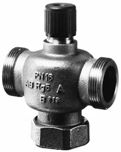 Siemens Tweewegkraan Siemens VVP 1/2" PN16 brons VXP47.10-0.63 BPZ:VVP47.10-0.63