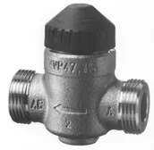 Siemens Tweewegkraan Siemens VVP 3/4" PN16 brons VVP47.20-4 BPZ:VVP47.20-4