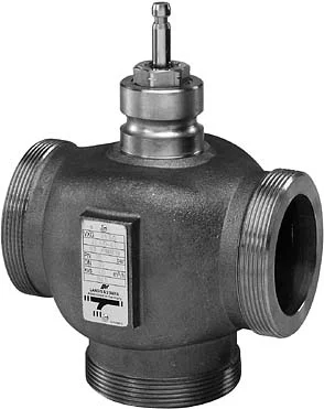 Siemens Driewegmengkraan Siemens VXG41 5/4" PN16 kvs:16 brons buitendraad VXG41.32 BPZ:VXG41.32