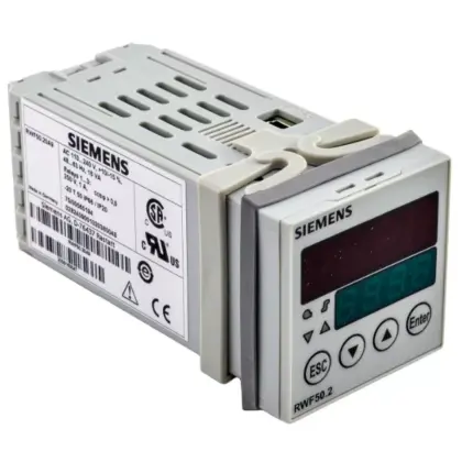 Siemens Digitale temperatuurregelaar 48X48Mm siemens met 3-pos uitgang RWF50.20A9