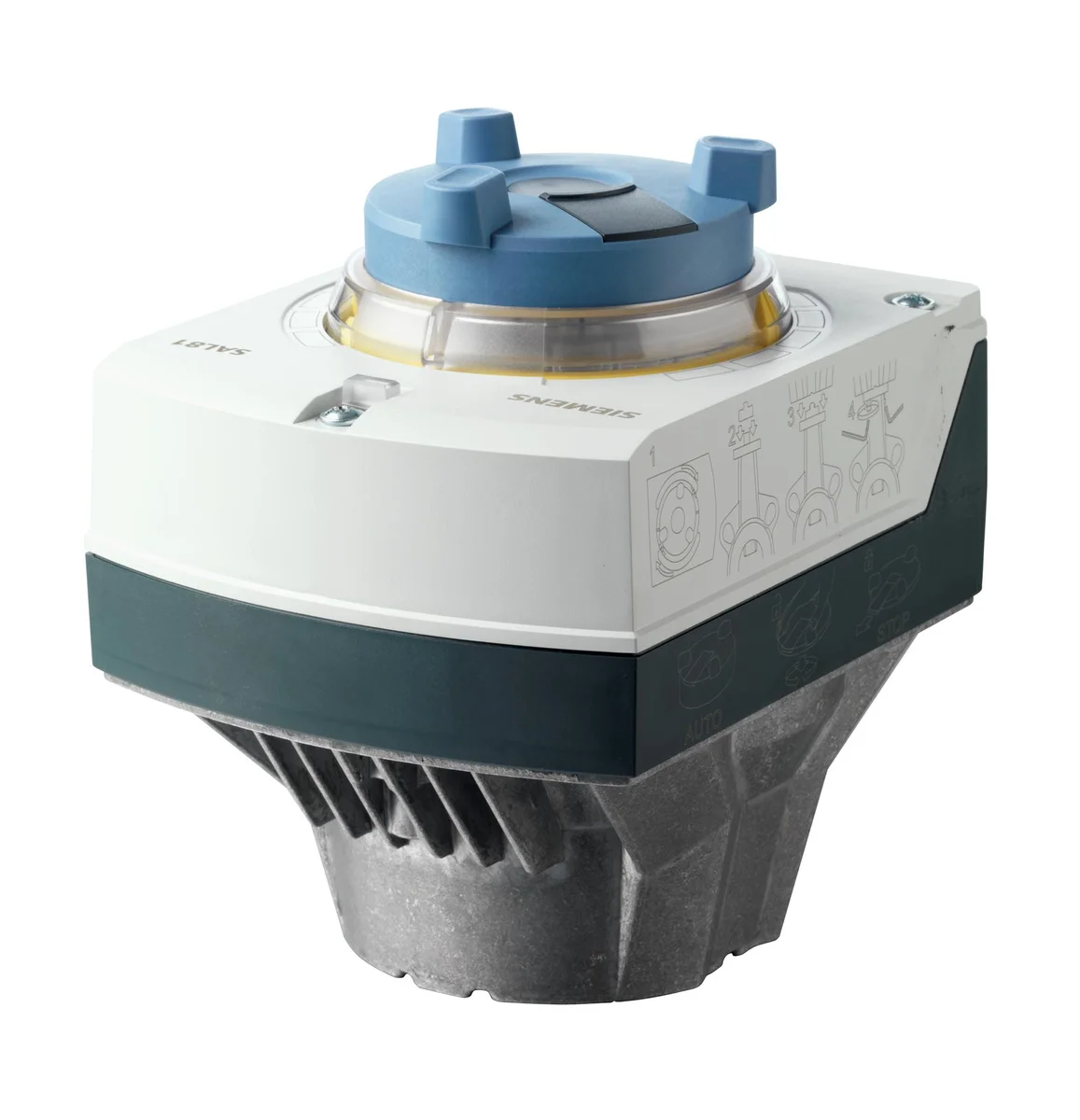 Siemens Sersvomotor voor VBF21 en VKF41 AC 24V 120 sec 10Nm siemens S55162-A104