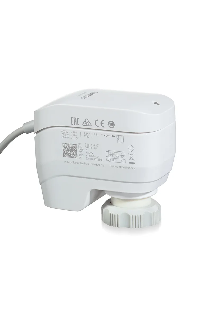 Siemens Elektromotor aandrijvingen 100N 24v AC/DC 0-10V siemens S55180-A107