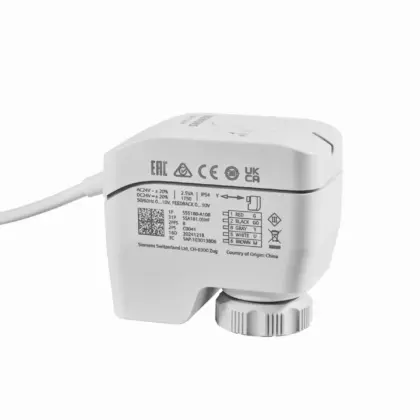 Siemens Elektromotor.aandrijving 100N vr kleppen met slag slag van 1