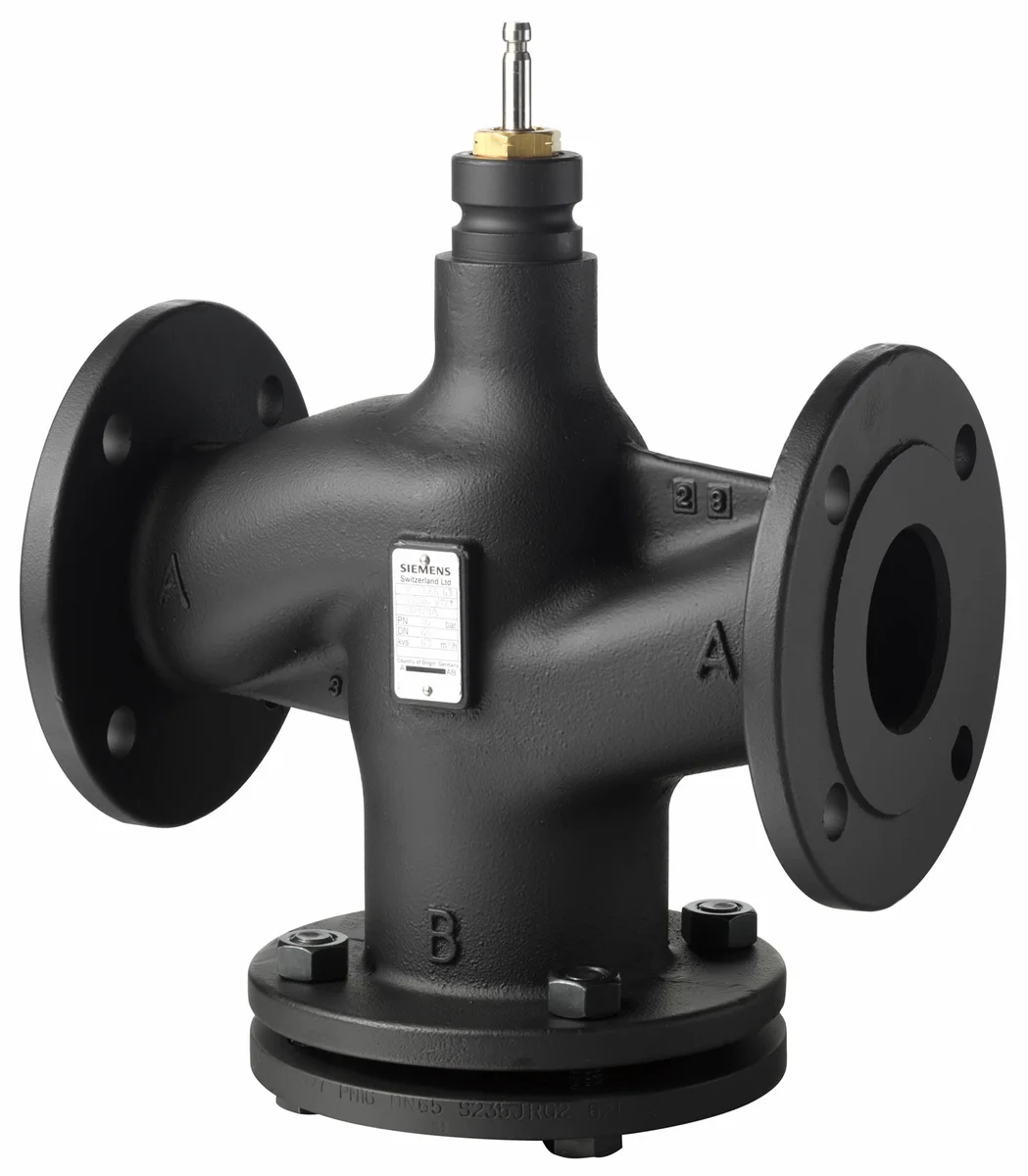 Siemens Driewegafsluiter Siemens DN40 flensPN16 elektromotor S55206-V115