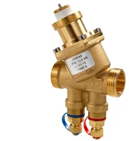 Siemens Combi naregelafsluiter buitendraad PN25 DN32 siemens S55264-V122